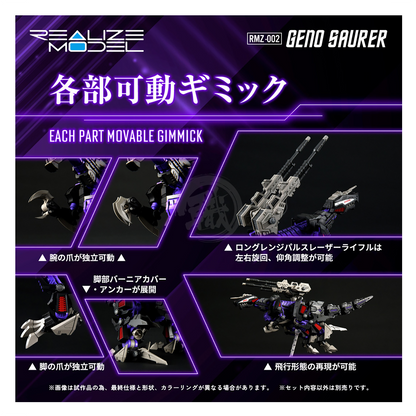 RMZ-002 Geno Saurer - ShokuninGunpla