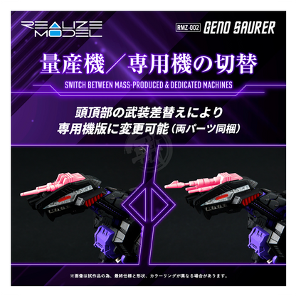 RMZ-002 Geno Saurer - ShokuninGunpla