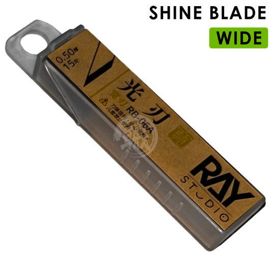 Ray Studio - Hobby Knife Replacement Blades [Wide] [Shine] - ShokuninGunpla