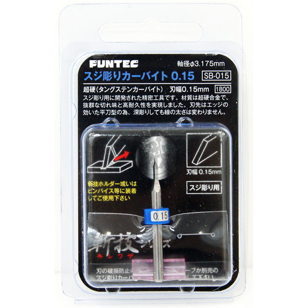 Funtec - Tungsten Carbide Chisel Bits - ShokuninGunpla