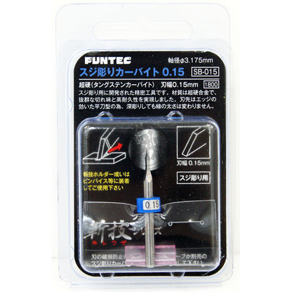 Funtec - Tungsten Carbide Chisel Bits - ShokuninGunpla