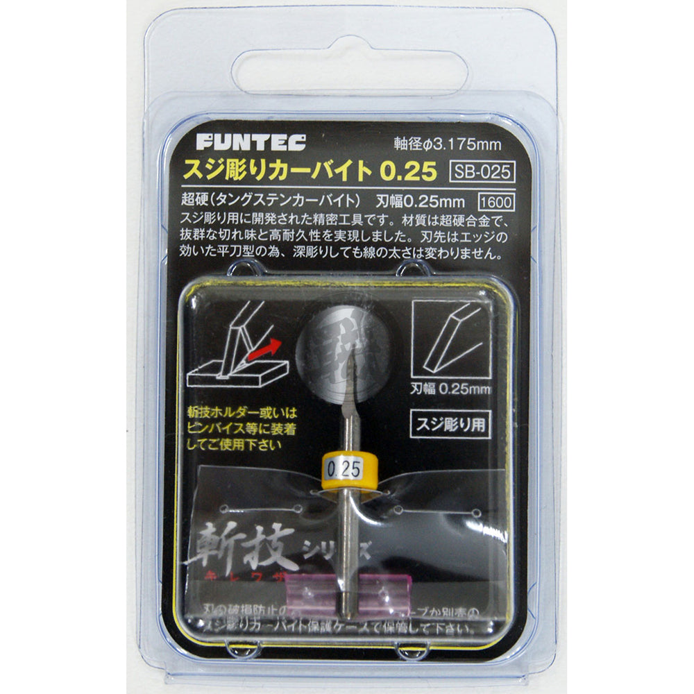 Funtec - Tungsten Carbide Chisel Bits - ShokuninGunpla