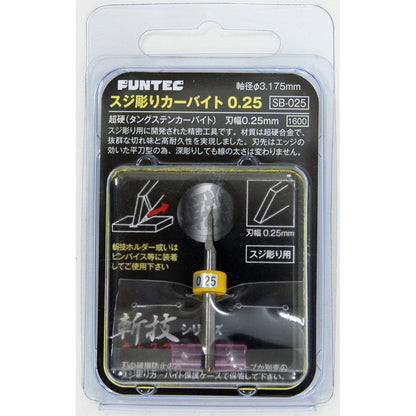 Funtec - Tungsten Carbide Chisel Bits - ShokuninGunpla