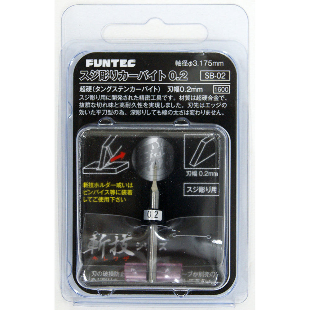 Funtec - Tungsten Carbide Chisel Bits - ShokuninGunpla