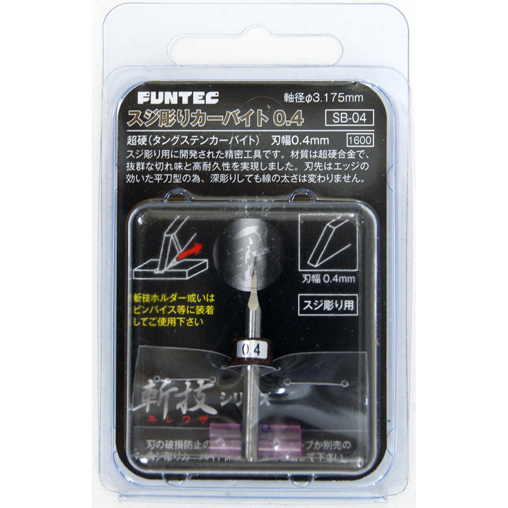 Funtec - Tungsten Carbide Chisel Bits - ShokuninGunpla
