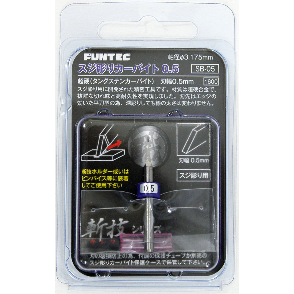 Funtec - Tungsten Carbide Chisel Bits - ShokuninGunpla
