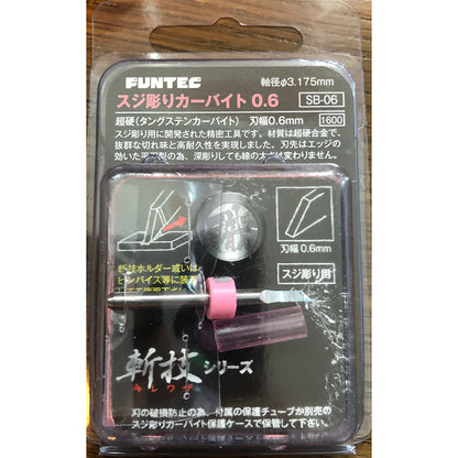 Funtec - Tungsten Carbide Chisel Bits - ShokuninGunpla