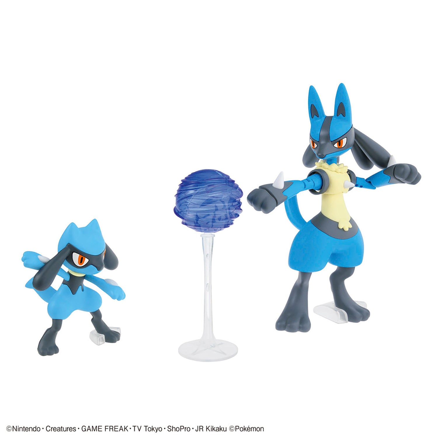 Riolu & Lucario [Pokemon Plamo 44] - ShokuninGunpla