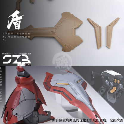 MG Sazabi Ver.Ka Resin Conversion Kit 1.0 [Revised Backpack] - ShokuninGunpla