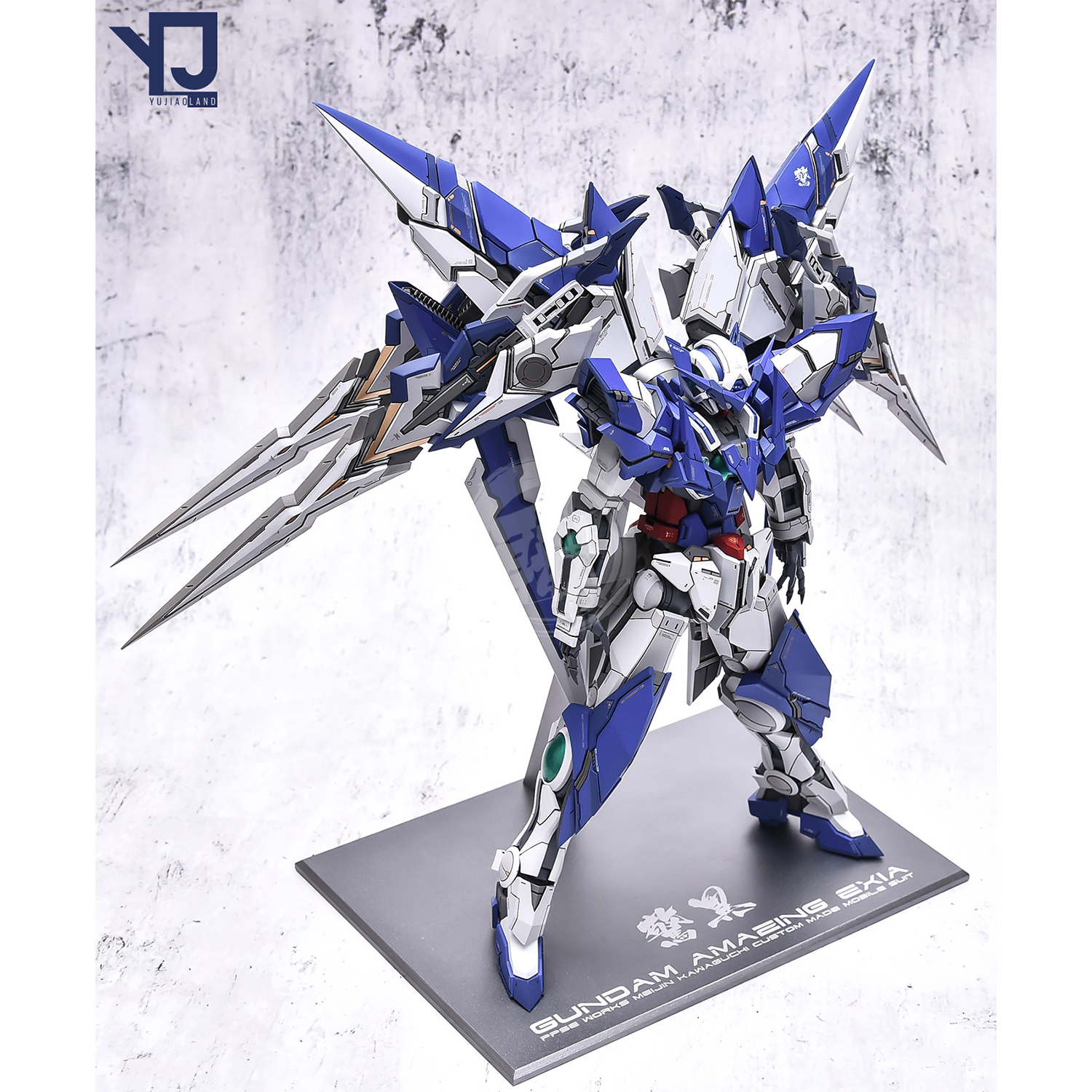 YUJIAO Land - MG Amazing Exia Resin Conversion Kit [Revised] - ShokuninGunpla