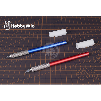Metal Hobby Knife [Narrow Blade][Blue] - ShokuninGunpla
