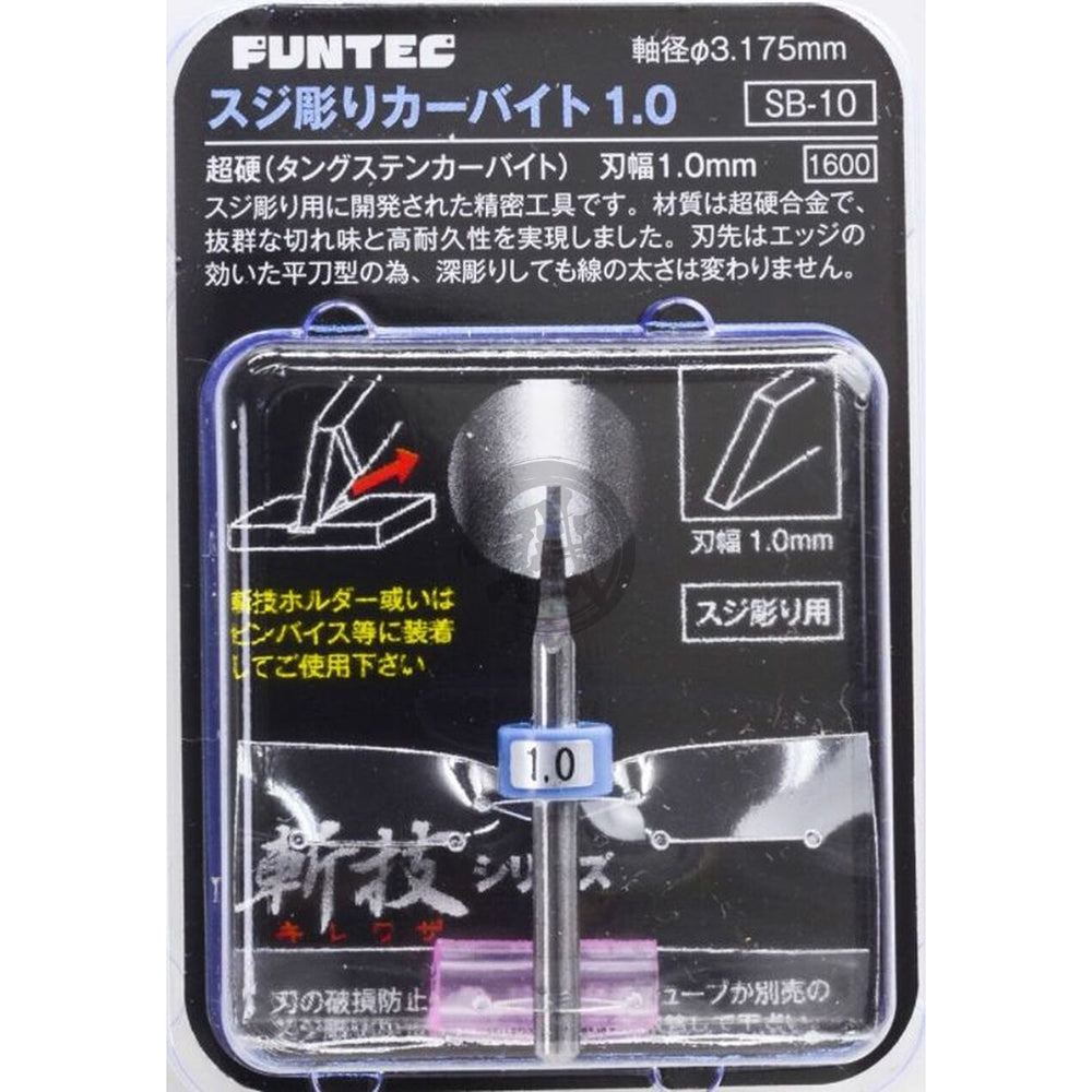 Funtec - Tungsten Carbide Chisel Bits - ShokuninGunpla