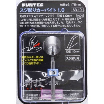 Funtec - Tungsten Carbide Chisel Bits - ShokuninGunpla