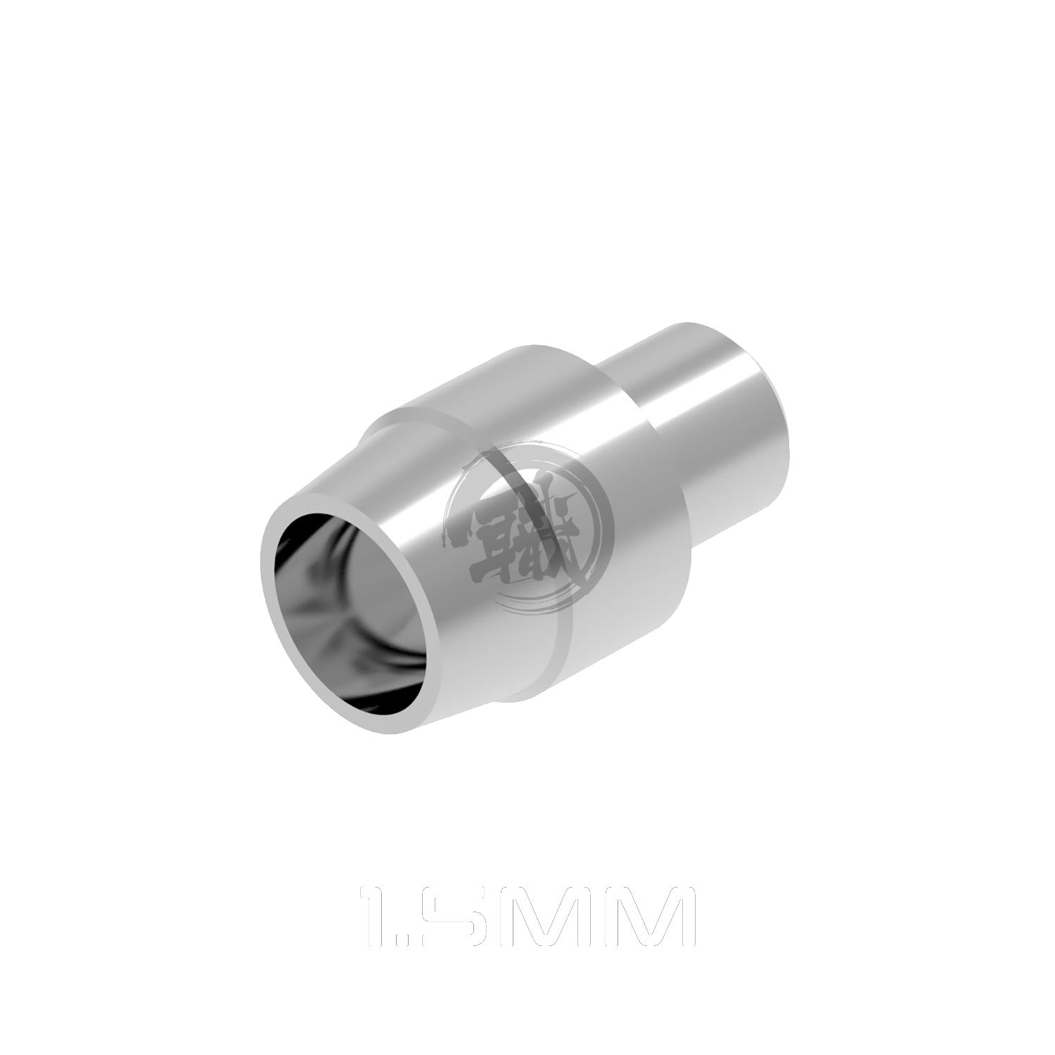 HIQParts - EZ Gun Muzzle [Short Type][Silver] - ShokuninGunpla