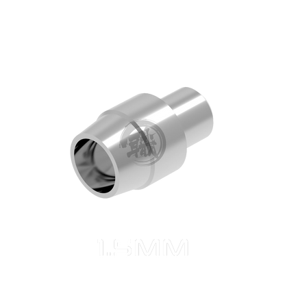 HIQParts - EZ Gun Muzzle [Short Type][Silver] - ShokuninGunpla