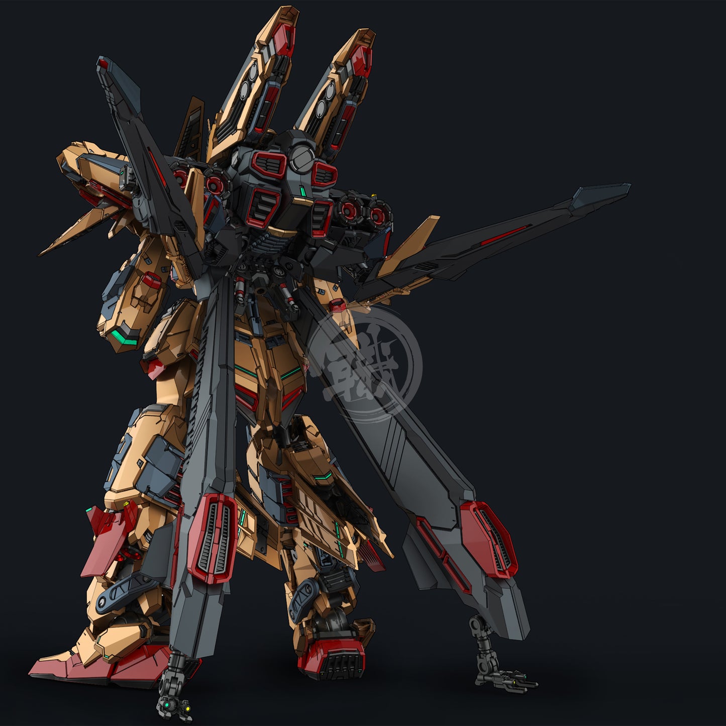 MG Full Armor Hyaku-Shiki Kai Resin Conversion Kit [Preorder Jan 2023] - ShokuninGunpla