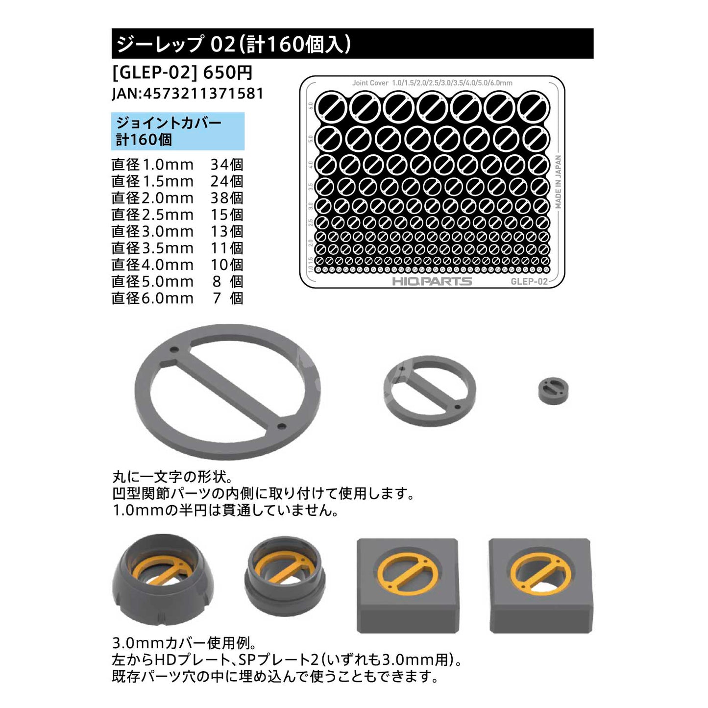 Photo Etched Detail Parts GLEP02 - ShokuninGunpla