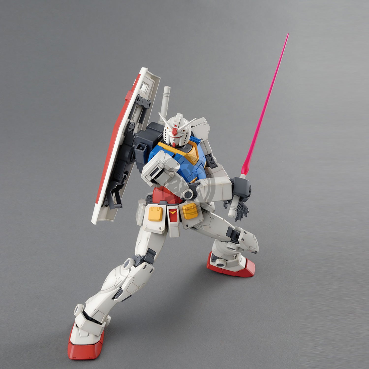 Gundam plastic model kits or gunpla model from gundam animation seires from  Japan model RX-78-2 scale 1:144 is on the black table with black background  Stock Photo | Adobe Stock