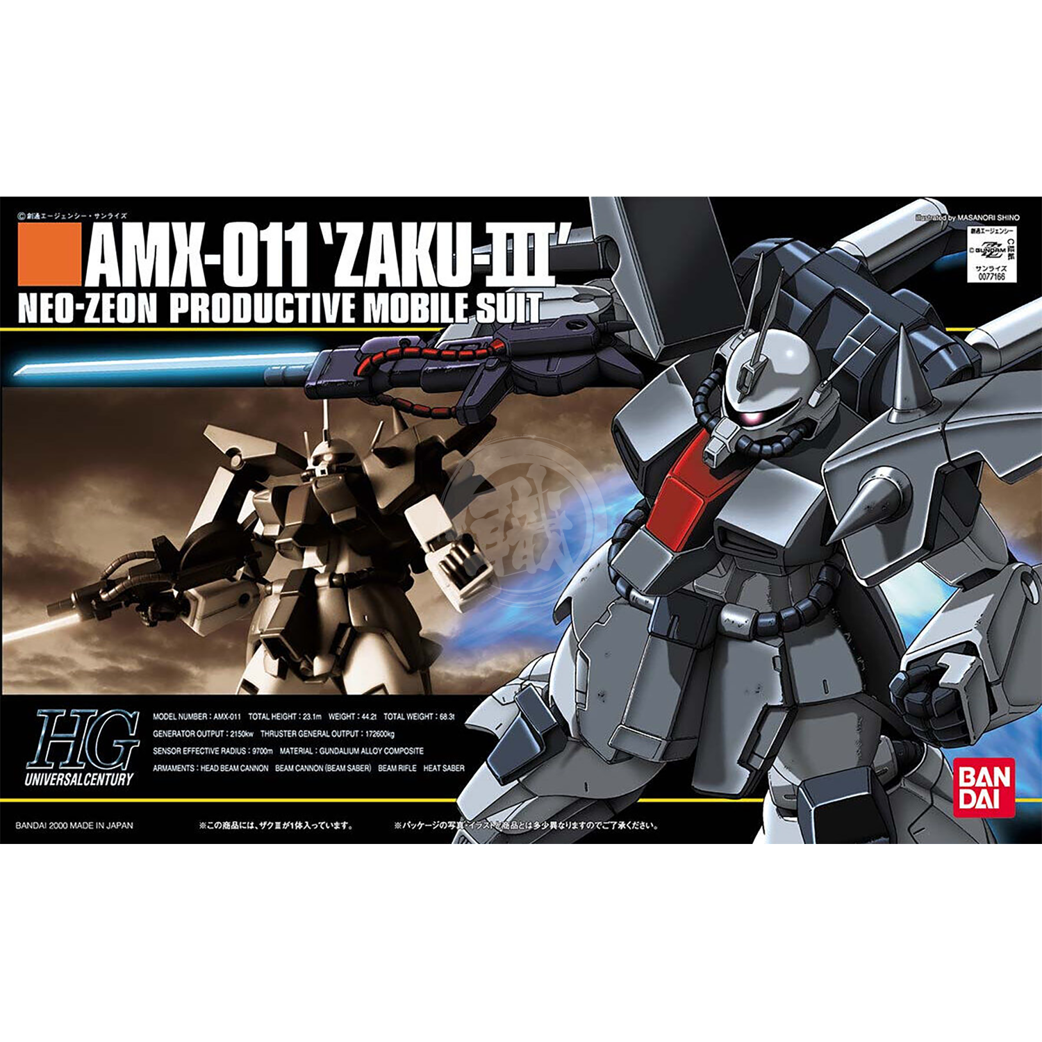 Bandai 1/144 Scale High Grade Zaku III