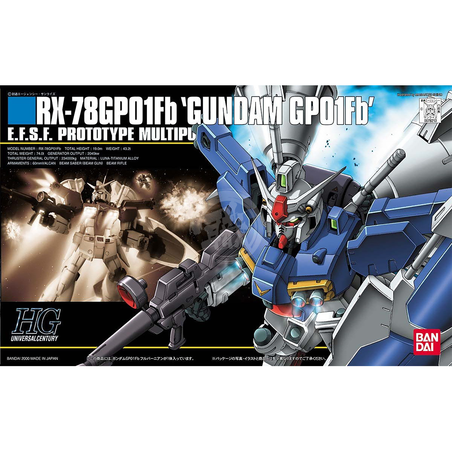 HG Gundam GP-01 Fb - ShokuninGunpla