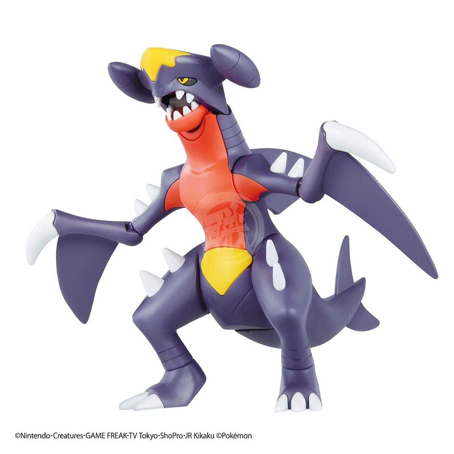 HIRoM  4伝説+ ガブリアス3枚セット 計7枚セット Pokemon Plamo 48] Garchomp