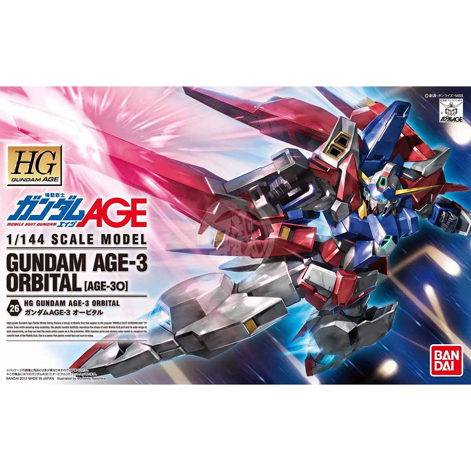 HG Gundam Age-3 Orbital - ShokuninGunpla