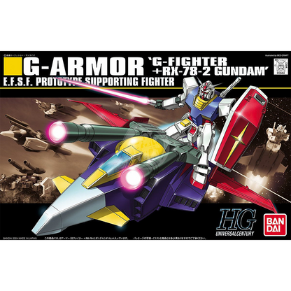 HG G-Armor [G-Fighter + RX-78-2 Gundam] - ShokuninGunpla