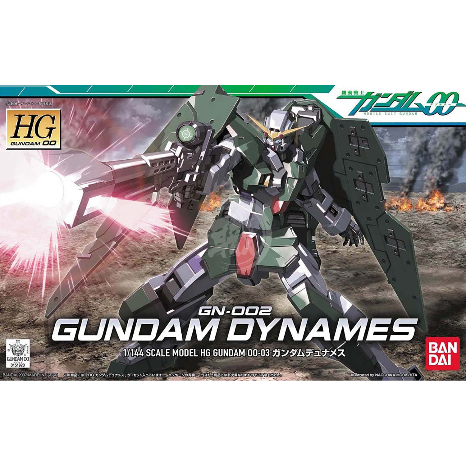 HG Gundam Dynames - ShokuninGunpla