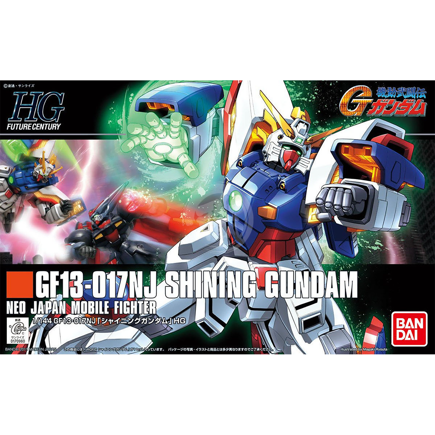 HG Shining Gundam - ShokuninGunpla