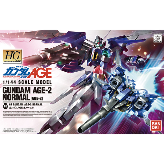 Bandai - HG Gundam AGE-2 Normal - ShokuninGunpla