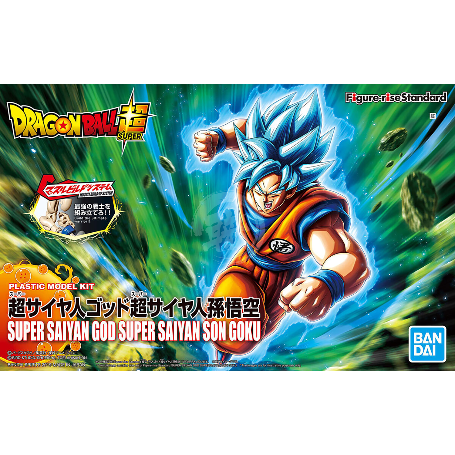 Figure-Rise Standard Super Saiyan God Super Saiyan Son Goku - ShokuninGunpla