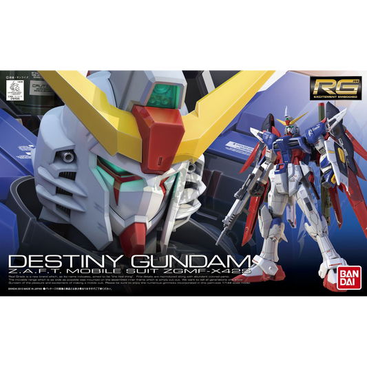 Bandai - RG Destiny Gundam - ShokuninGunpla