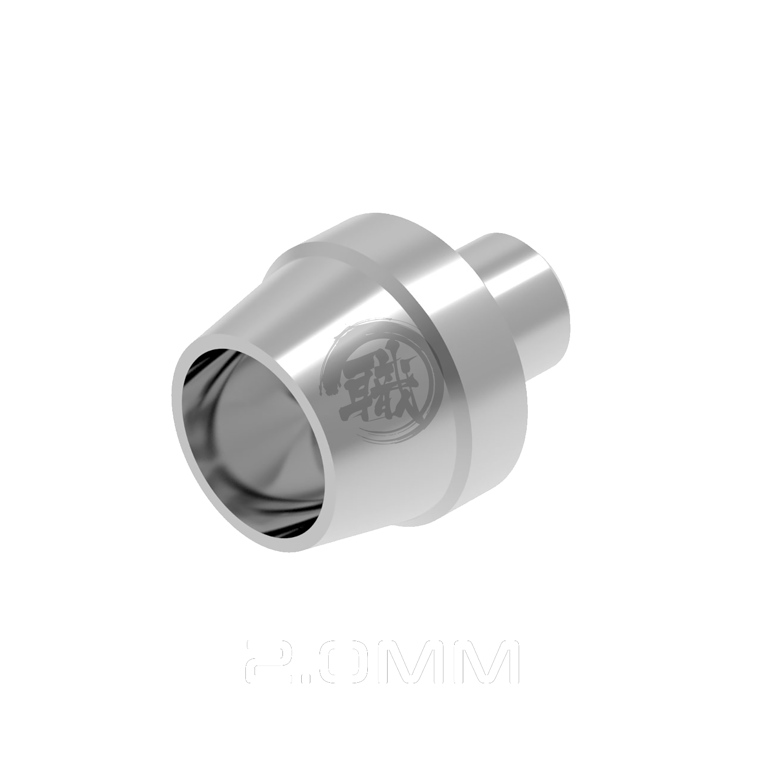 HIQParts - EZ Gun Muzzle [Short Type][Silver] - ShokuninGunpla