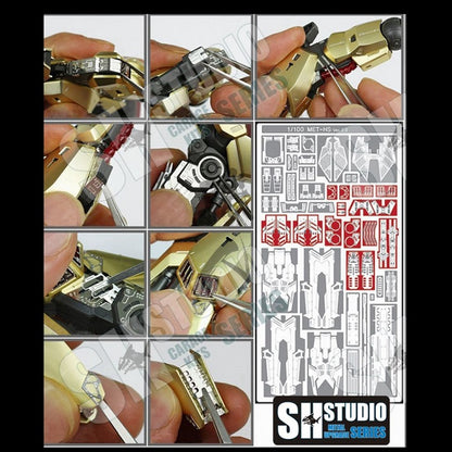 SH Studio - Photo Etched Detailing Set [MG Hyaku-Shiki V2.0] - ShokuninGunpla