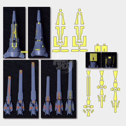 Pre-Cut Masking Tape for MG Providence Backpack - ShokuninGunpla