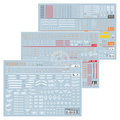 YJL Sazabi Waterslide Decals - ShokuninGunpla