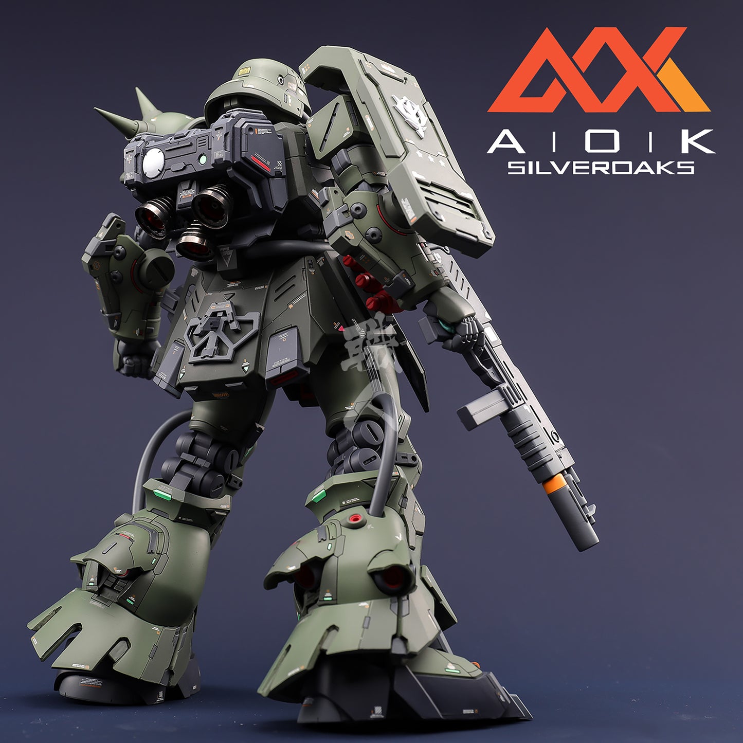 AOK Silveroaks - RE/100 ZAKU II FZ Resin Conversion Kit - ShokuninGunpla