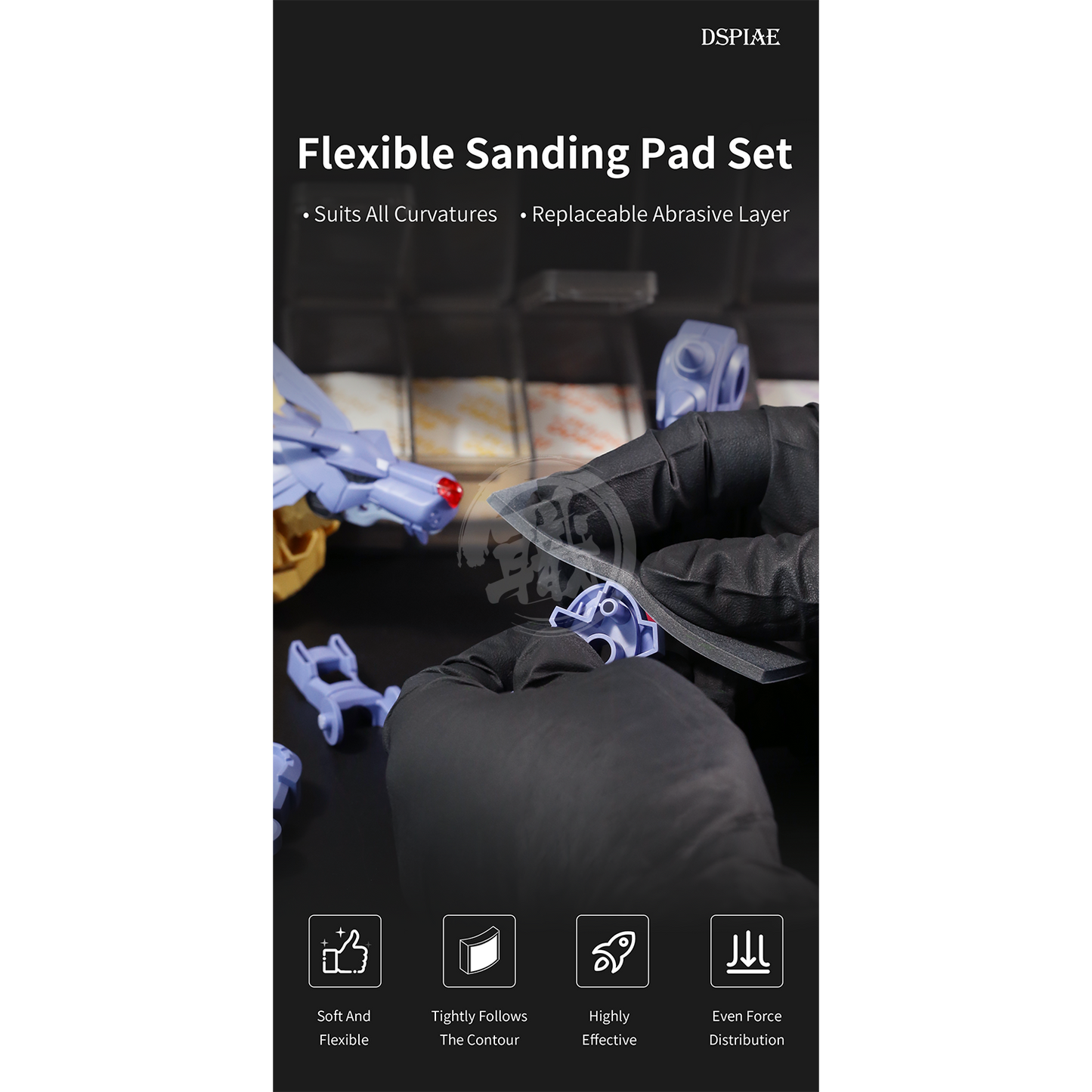 Flexible Sanding Pad Set - ShokuninGunpla