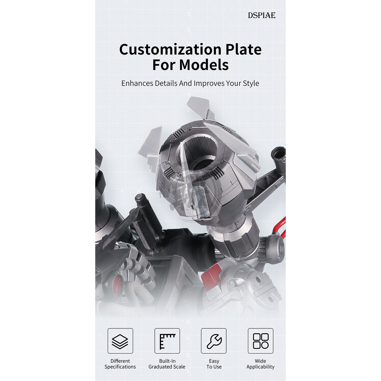 Customization Plate for Models [0.8mm] - ShokuninGunpla