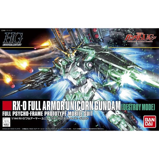 HG Full Armour Unicorn Gundam [Destroy Mode | Final Battle Ver.] - ShokuninGunpla