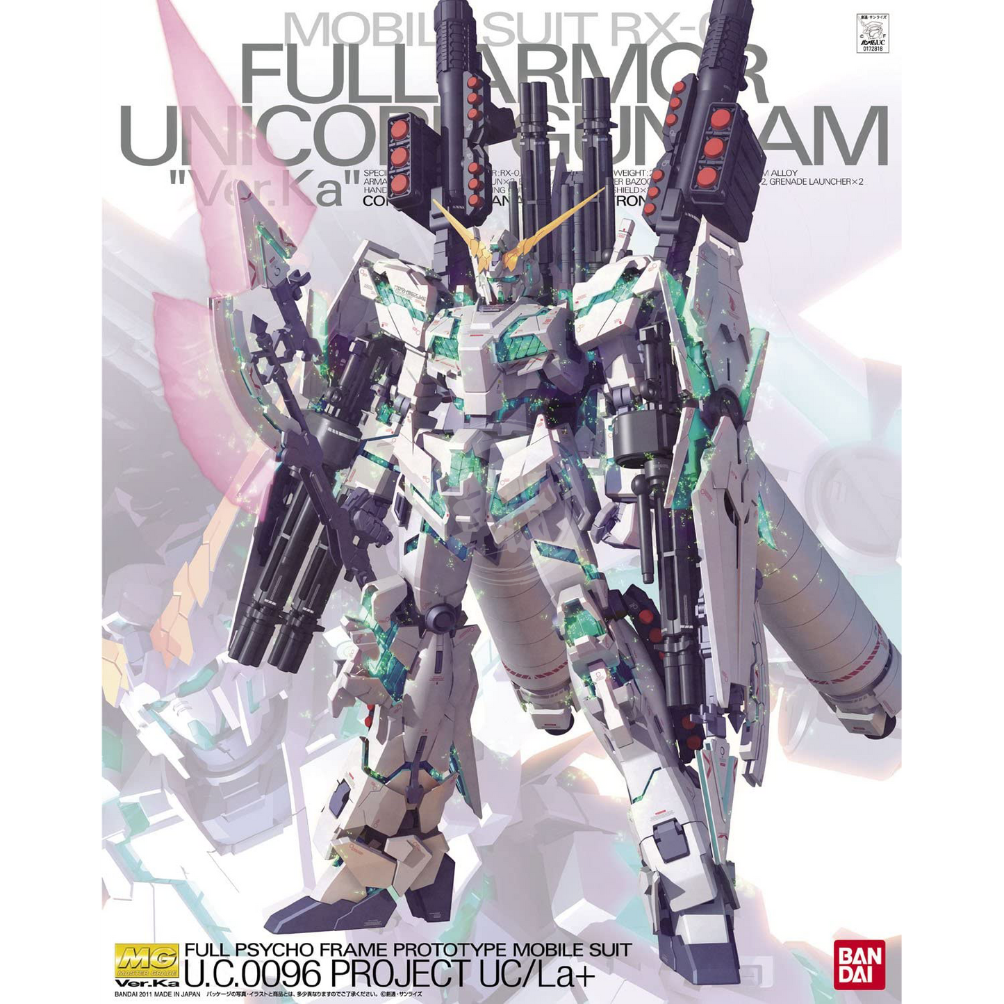 Bandai - MG Full Armour Unicorn Gundam Ver.Ka - ShokuninGunpla