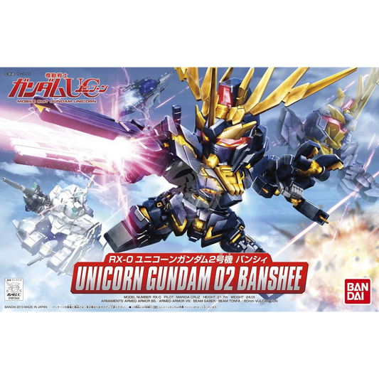 SD Unicorn Gundam Unit-02 Banshee [BB380] - ShokuninGunpla