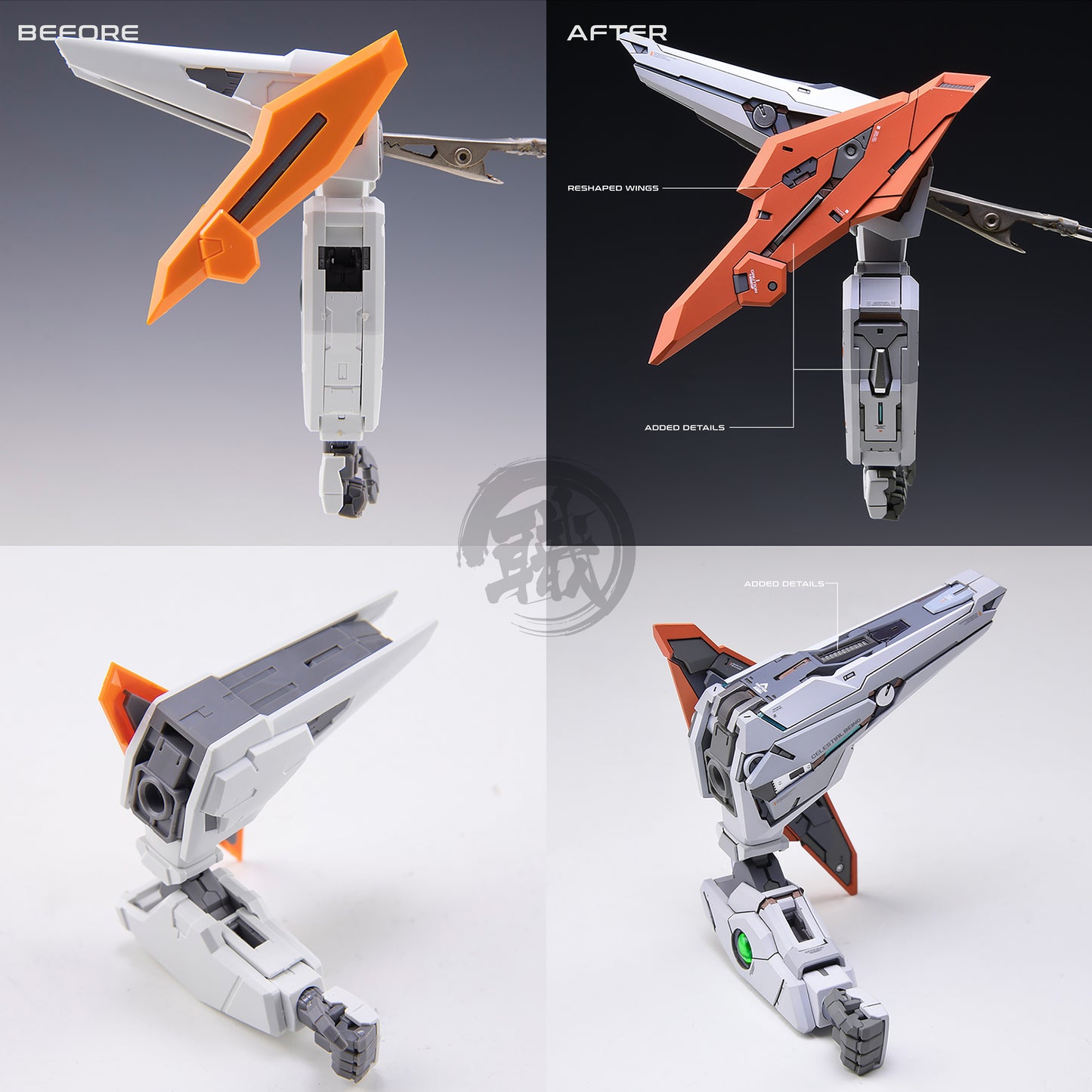 Fortune Meow Studio - MG Kyrios Resin Conversion Kit - ShokuninGunpla