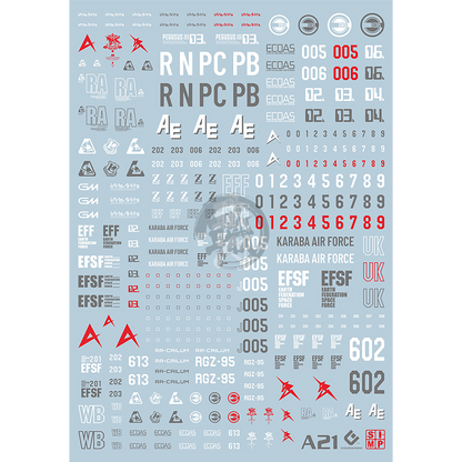 EVO Studio - EVO Amuro Ray Theme Decals - ShokuninGunpla