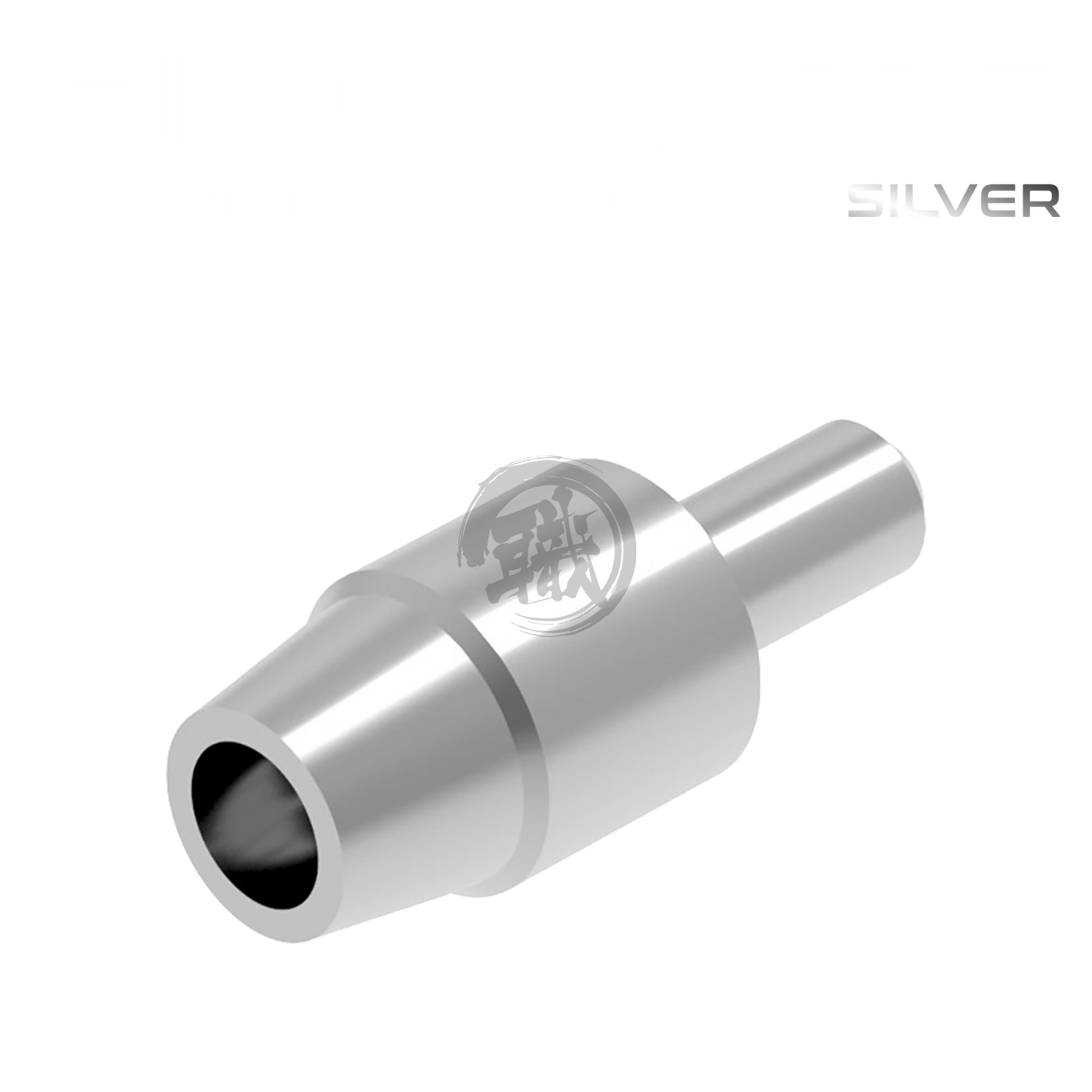 HIQParts - EZ Gun Muzzle [Short Type][Silver] - ShokuninGunpla