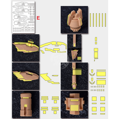 Pre-Cut Masking Tape for AOK Hi-Nu Resin Conversion Kit - ShokuninGunpla