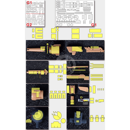 Pre-Cut Masking Tape for AOK Hi-Nu Resin Conversion Kit - ShokuninGunpla