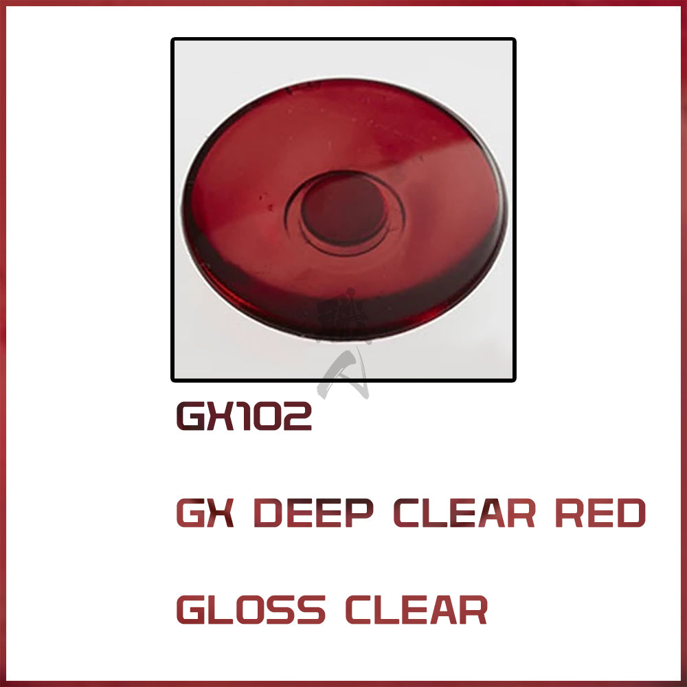 GSI Creos - [GX102] GX Deep Clear Red - ShokuninGunpla