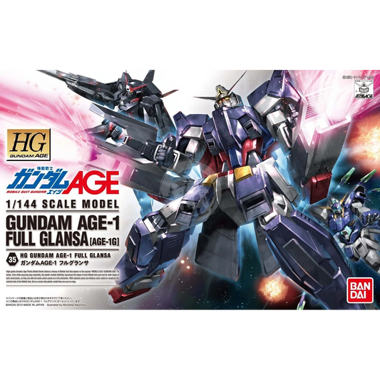 HG Gundam Age-1 Full Glansa - ShokuninGunpla