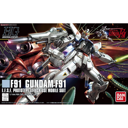 HG Gundam F91 - ShokuninGunpla